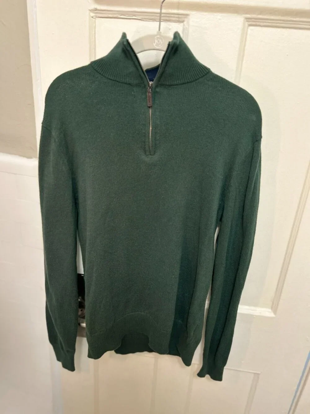 Dark Green J. Crew Quarter Zip